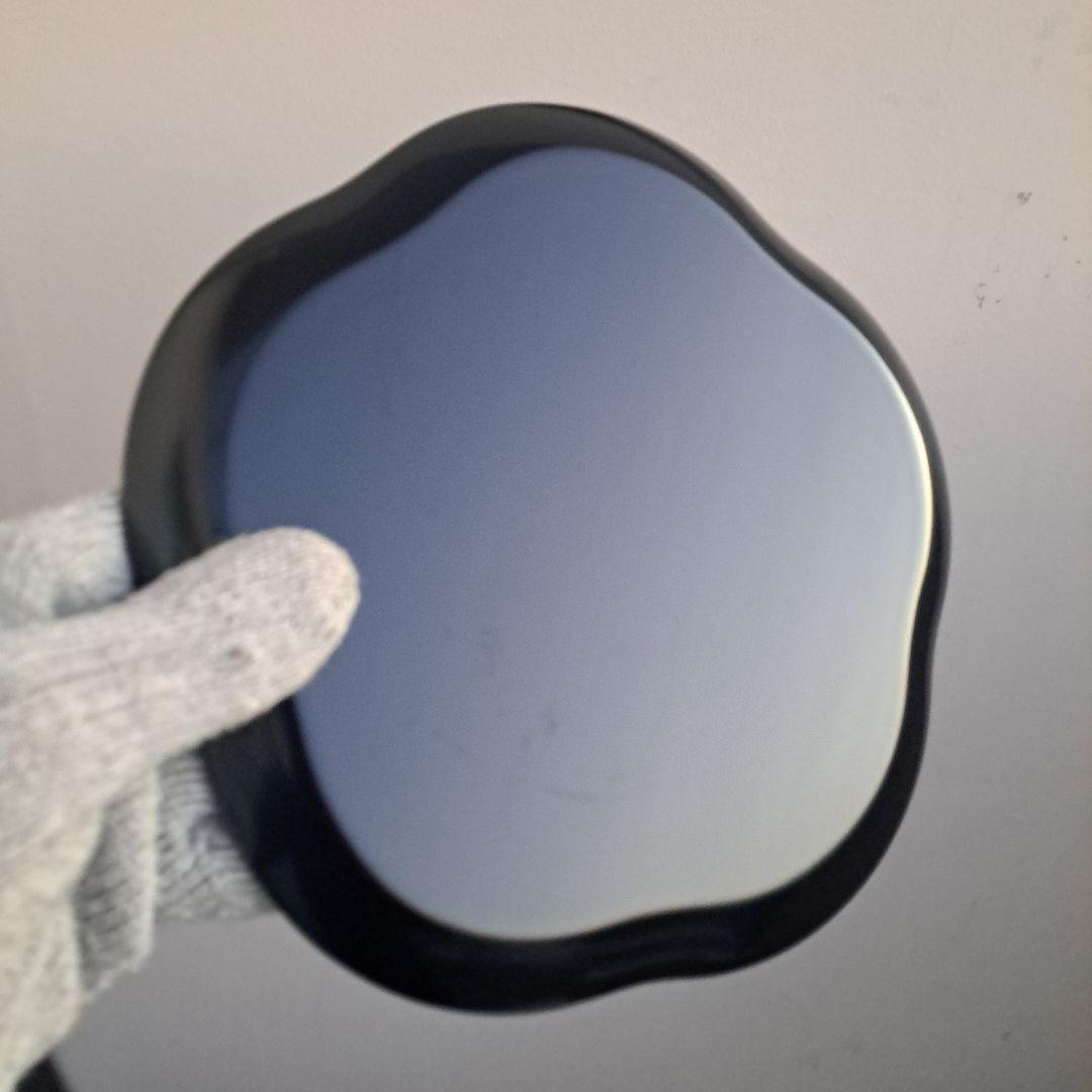 【輪島塗　7寸\"金彩\"梅型\"大皿×5客】布着本堅地　光琳堂　未使用品