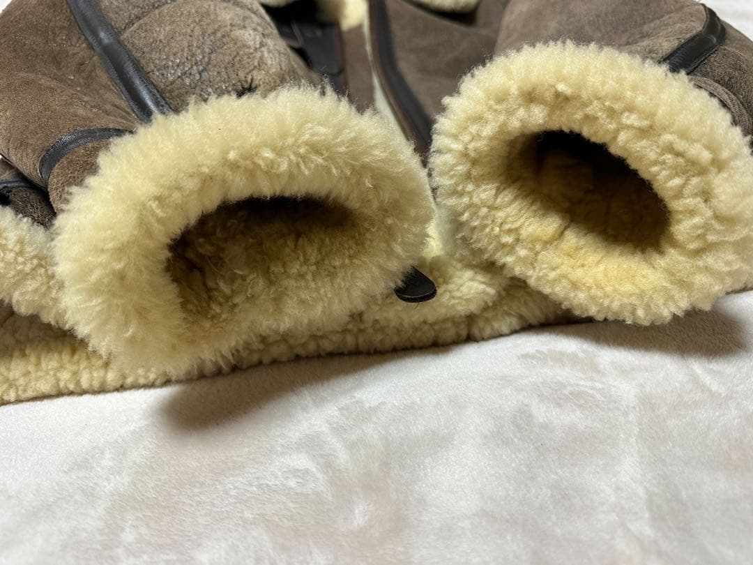 AVIREX Ｂ-3 ムートンジャケット★米国製サイズ40