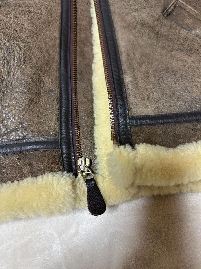 AVIREX Ｂ-3 ムートンジャケット★米国製サイズ40