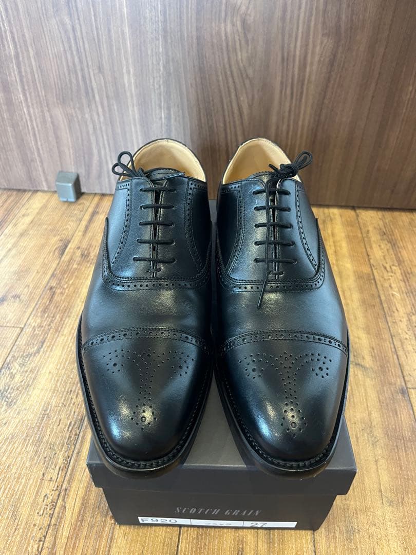 SCOTCH GRAIN F-920 ブラック 27cm