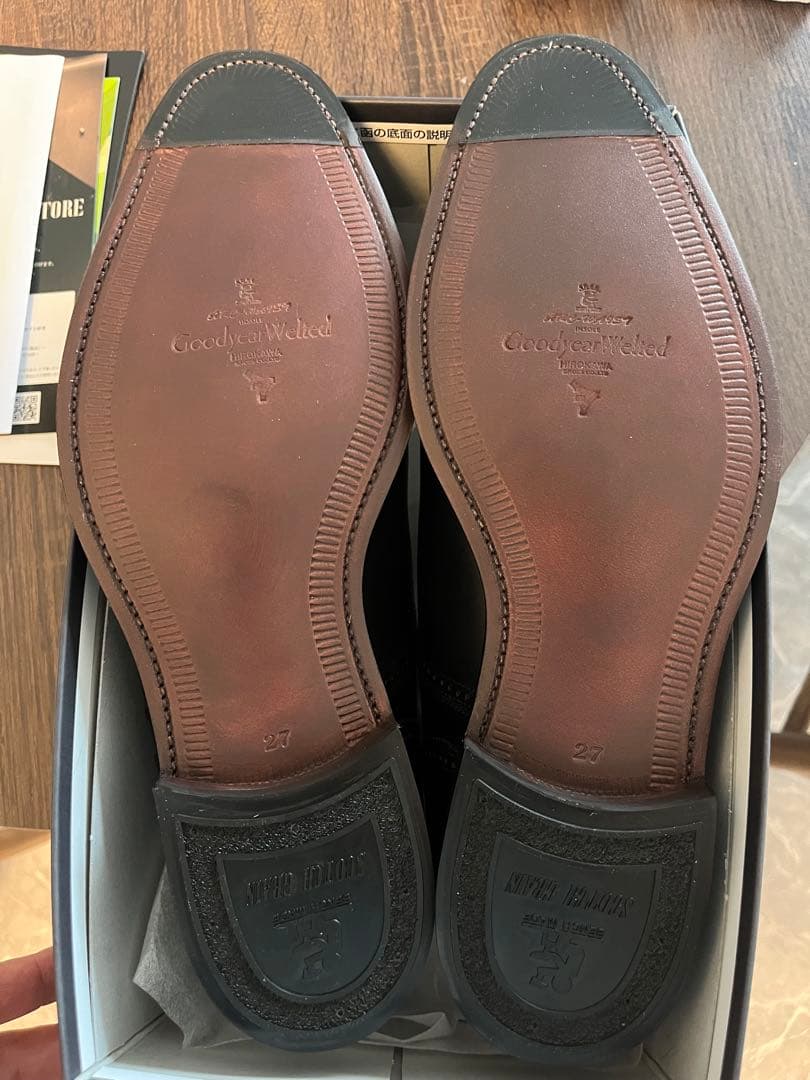 SCOTCH GRAIN F-920 ブラック 27cm