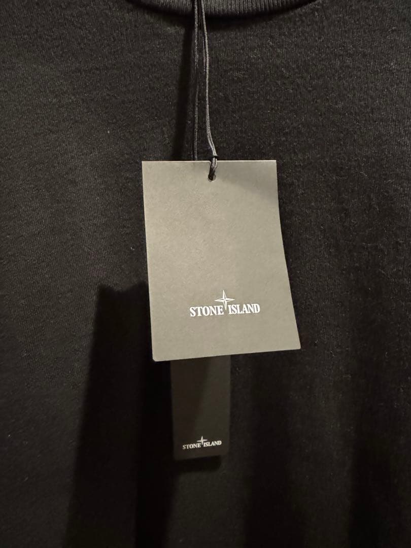 STONE  ブラック 長袖カットソー XL