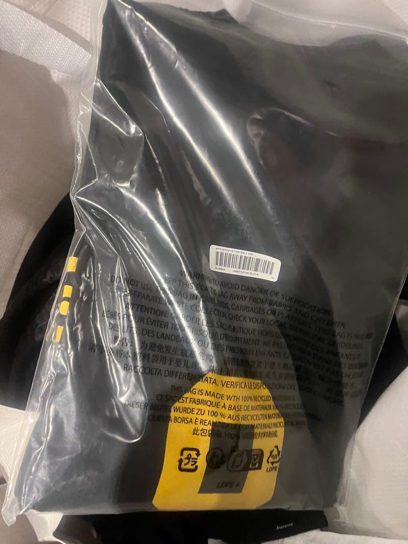 ウォームアップウェア Supreme Affiliated L/S Football TopBlack