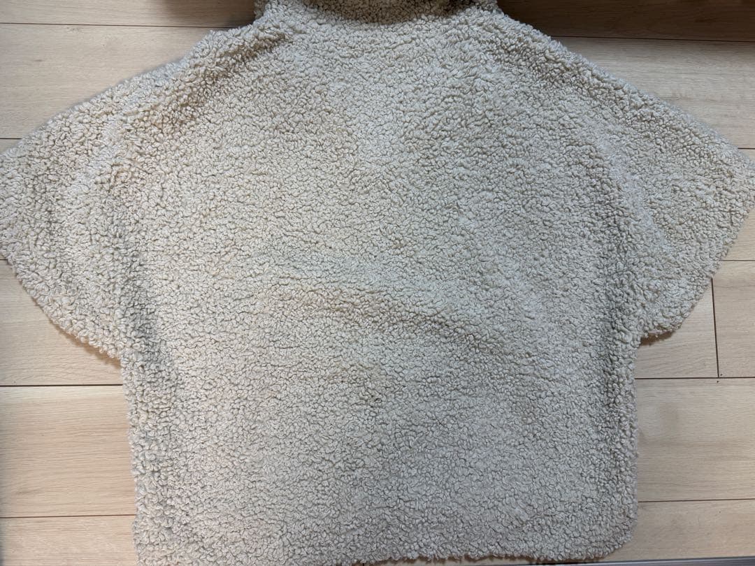 スリードッツ　プードルボア ポンチョ