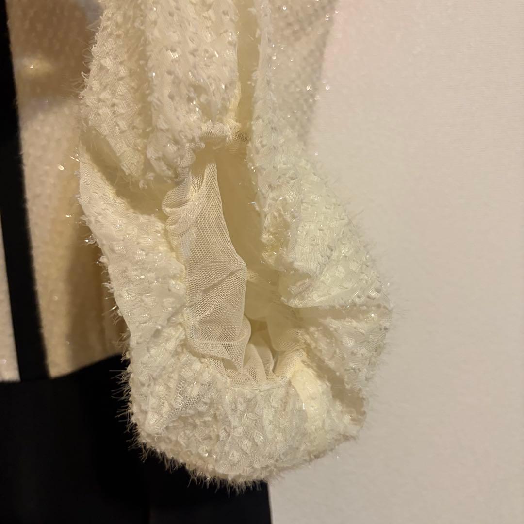 Audrey and John Wad ラメジャガード×サテンマーメイドドレス