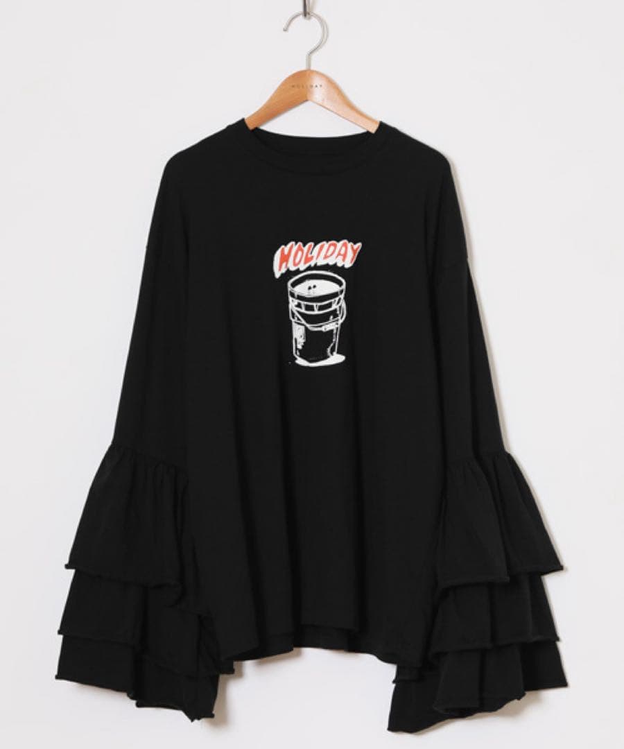 HOLIDAY SUPER FINE RUFFLE TOPS ラッフルトップス