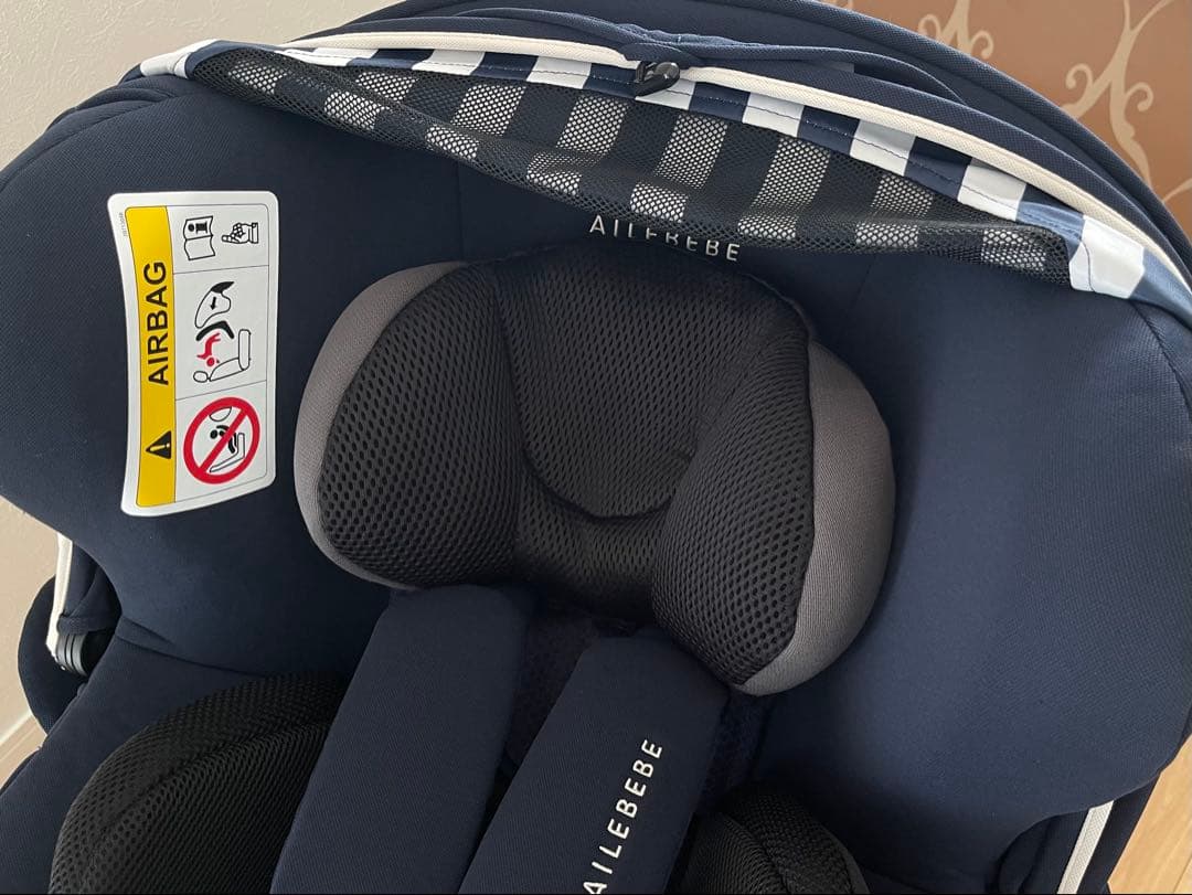 【美品】エールベベ クルット5 Oui isofix 新生児対応チャイルドシート