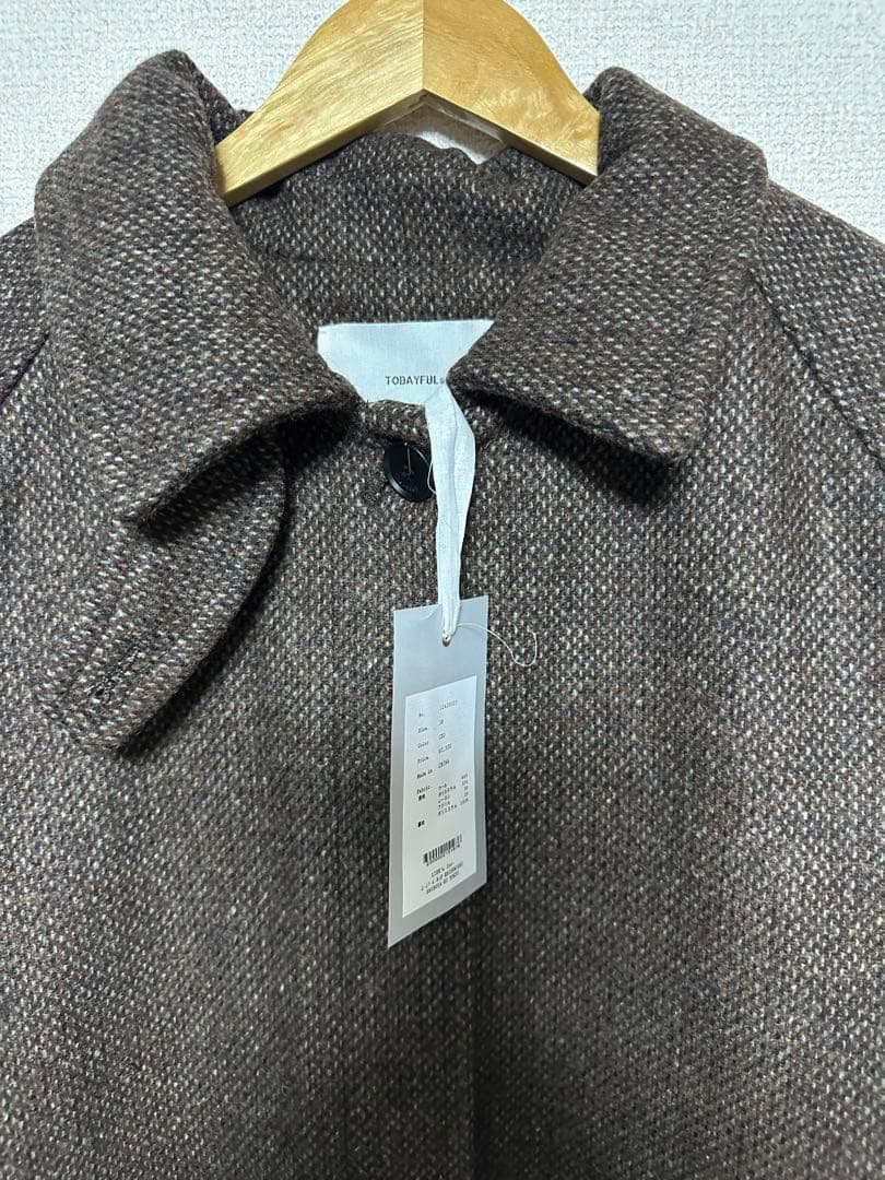 TODAYFUL Mixwool Raglan Coat ロングコート