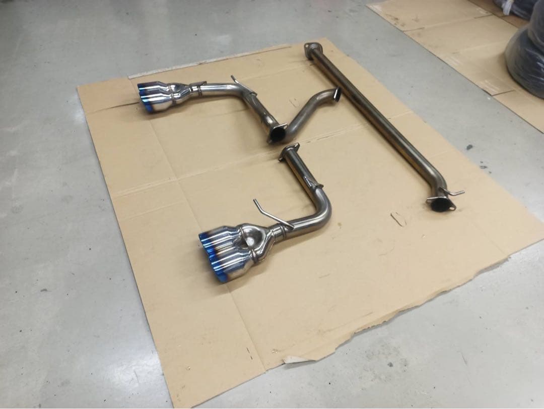 はんなり86.BRZスリーキャッツマフラー