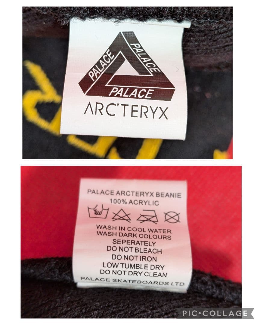 【美品】PALACE ARC'TERYX BEANIE/ビーニー コラボ ニット