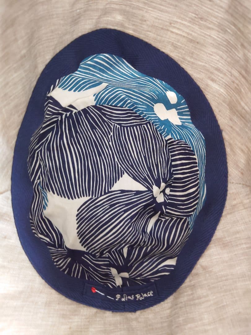 ★berry ★ パラスパレス　リネンシャンブレークロシェ　ハット　帽子