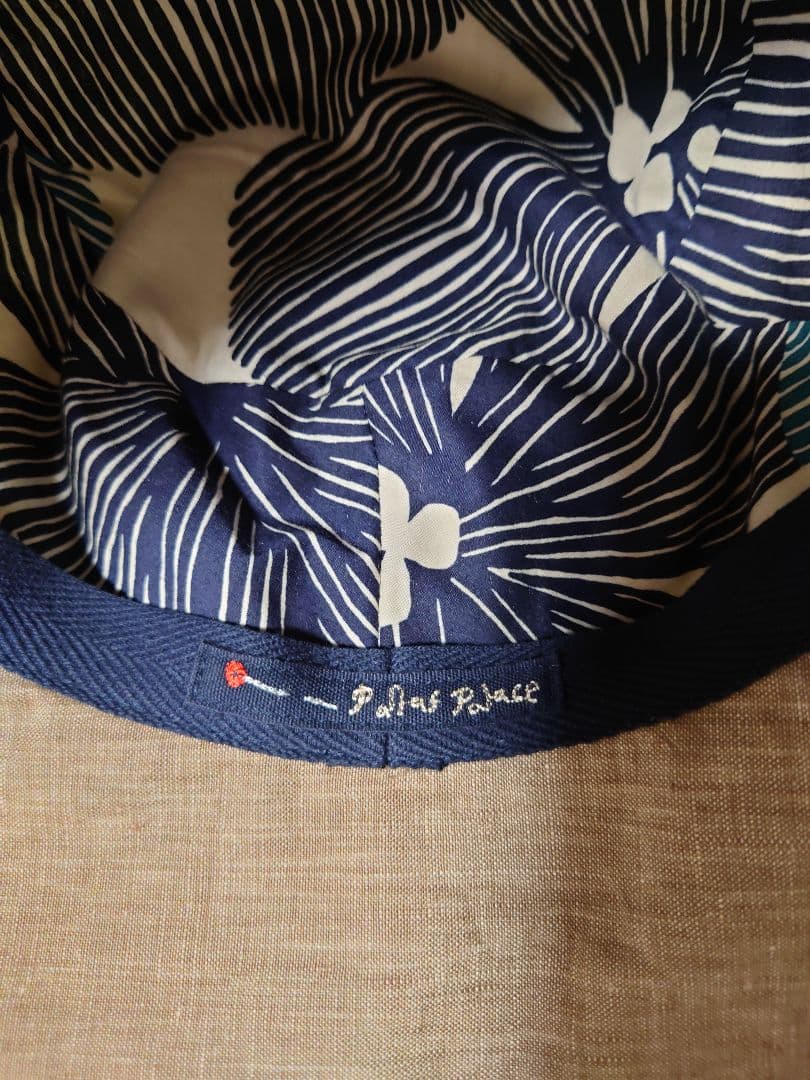 ★berry ★ パラスパレス　リネンシャンブレークロシェ　ハット　帽子