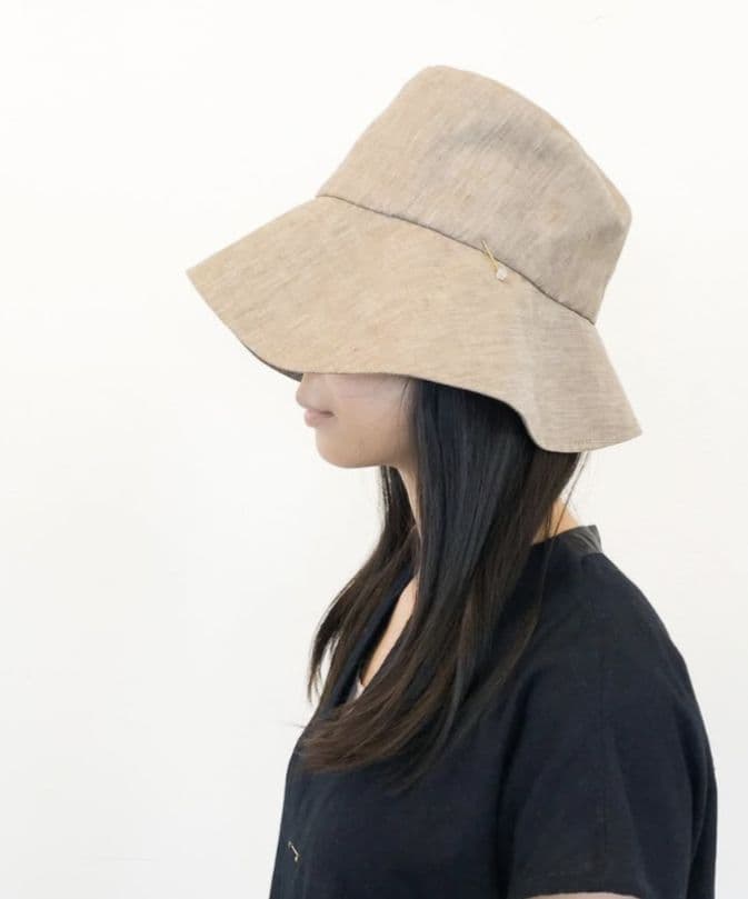★berry ★ パラスパレス　リネンシャンブレークロシェ　ハット　帽子