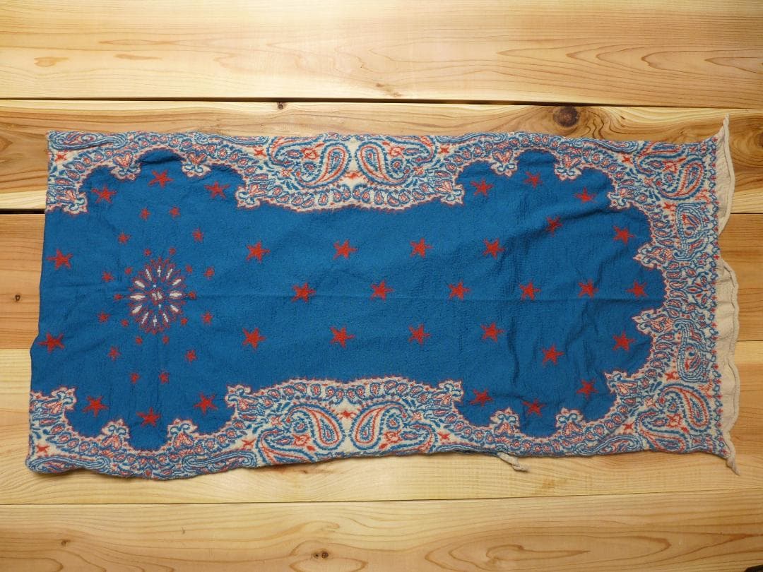 美品キャピタルKapital大判縮絨ストールoldjoeマフラー ワコマリア