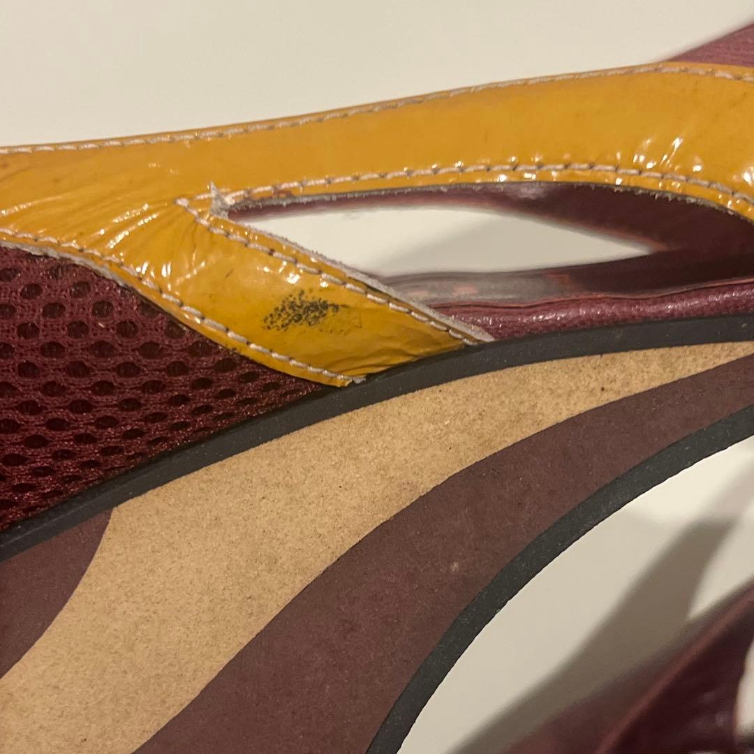 最終 miumiu shoes ウェッジヒール pumps 36 1/2