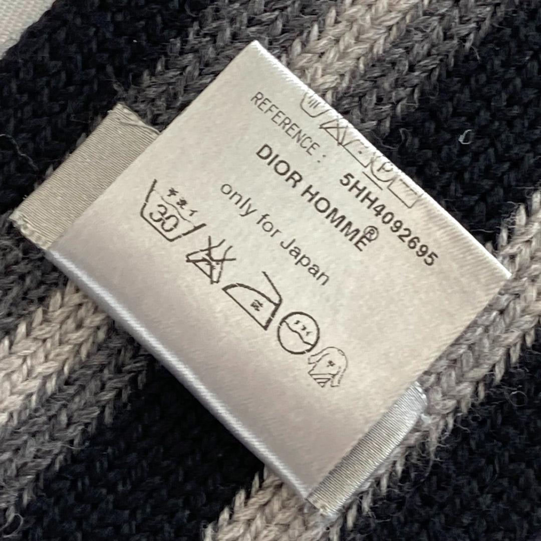 Dior Homme ディオールオム エディ期 スーパーロングストライプマフラー