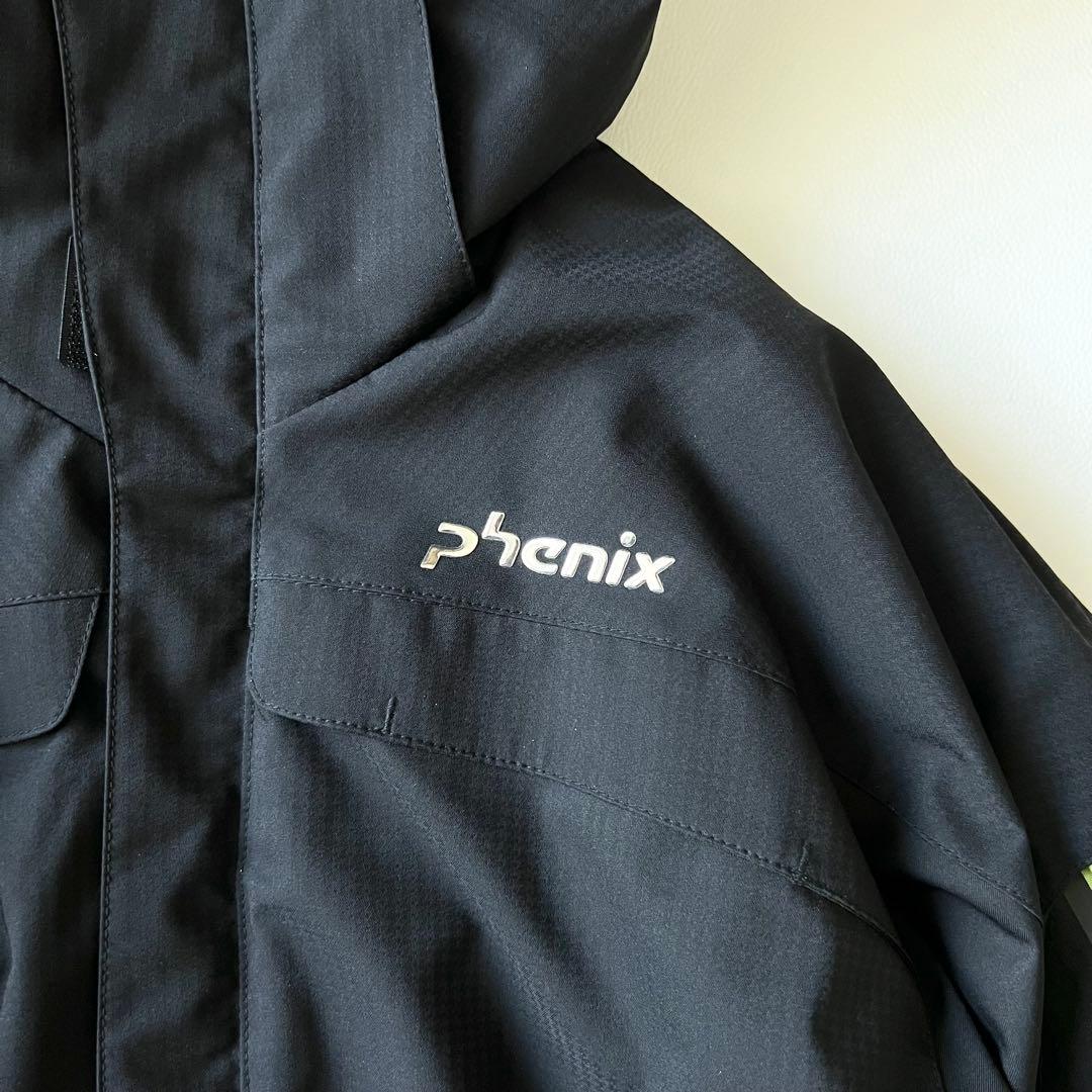 3269【美品】フェニックス　ジャケット パンツ 上下セット 黒　黄　M