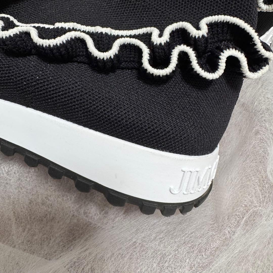 【美品】ジミーチュウ ニット スニーカー. JIMMY CHOO