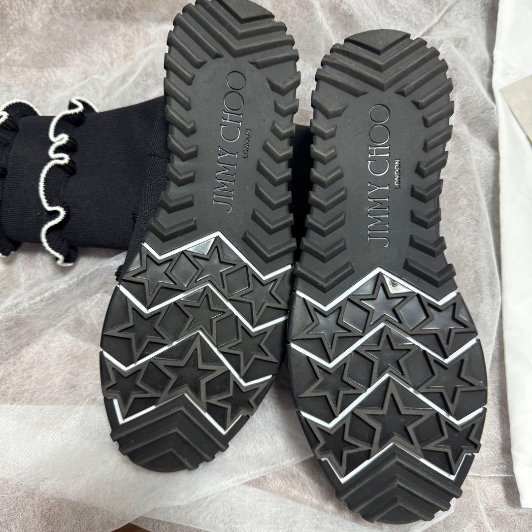 【美品】ジミーチュウ ニット スニーカー. JIMMY CHOO