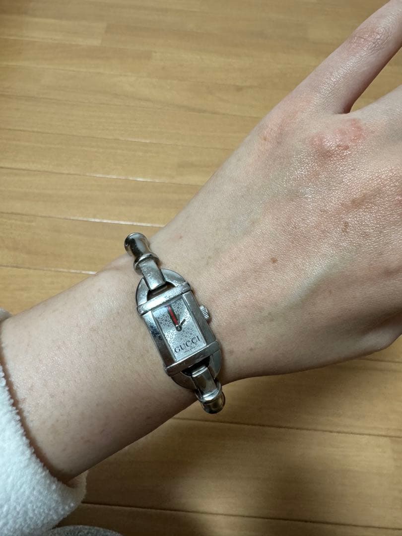 GUCCI バンブーデザイン 腕時計ブレスレット　6800L 箱・パーツあり