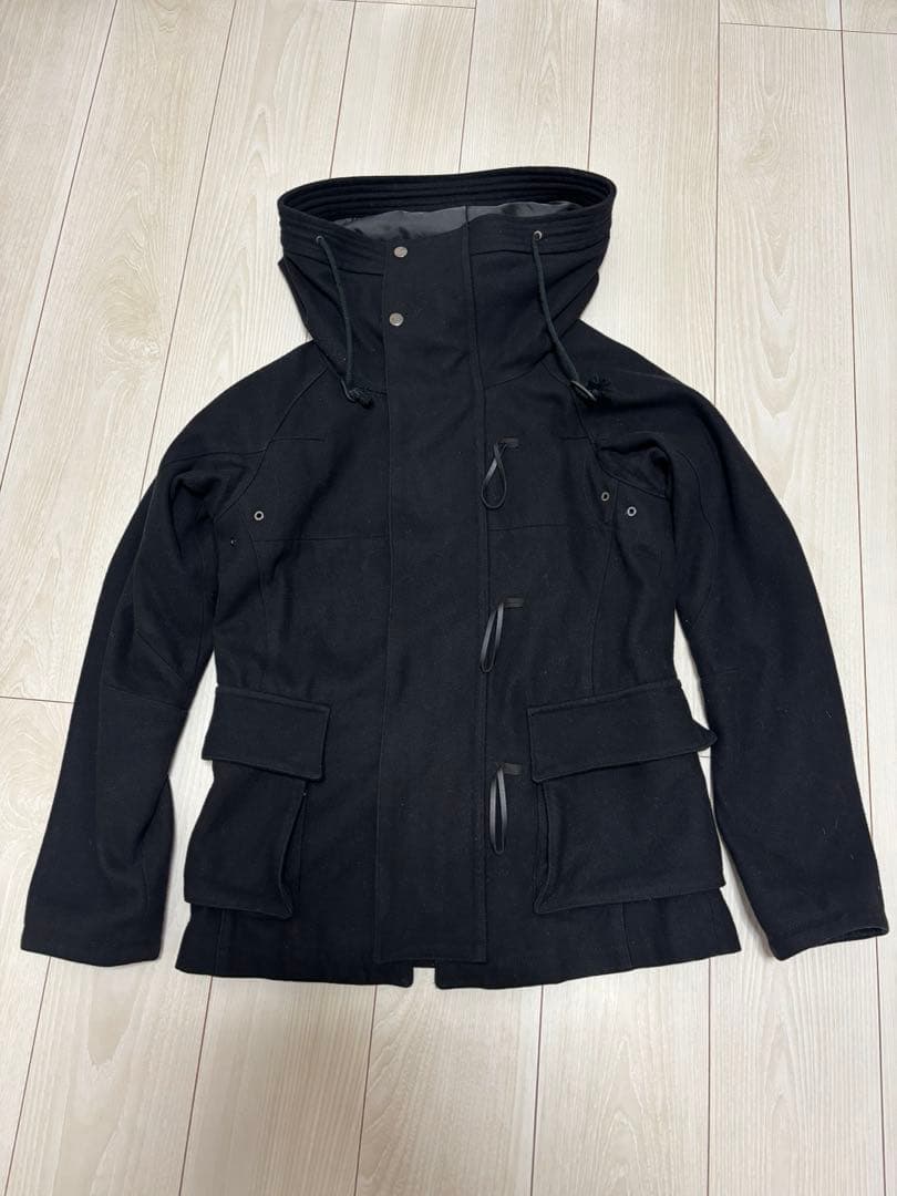 PPFM ボリュームネック　ウールコート