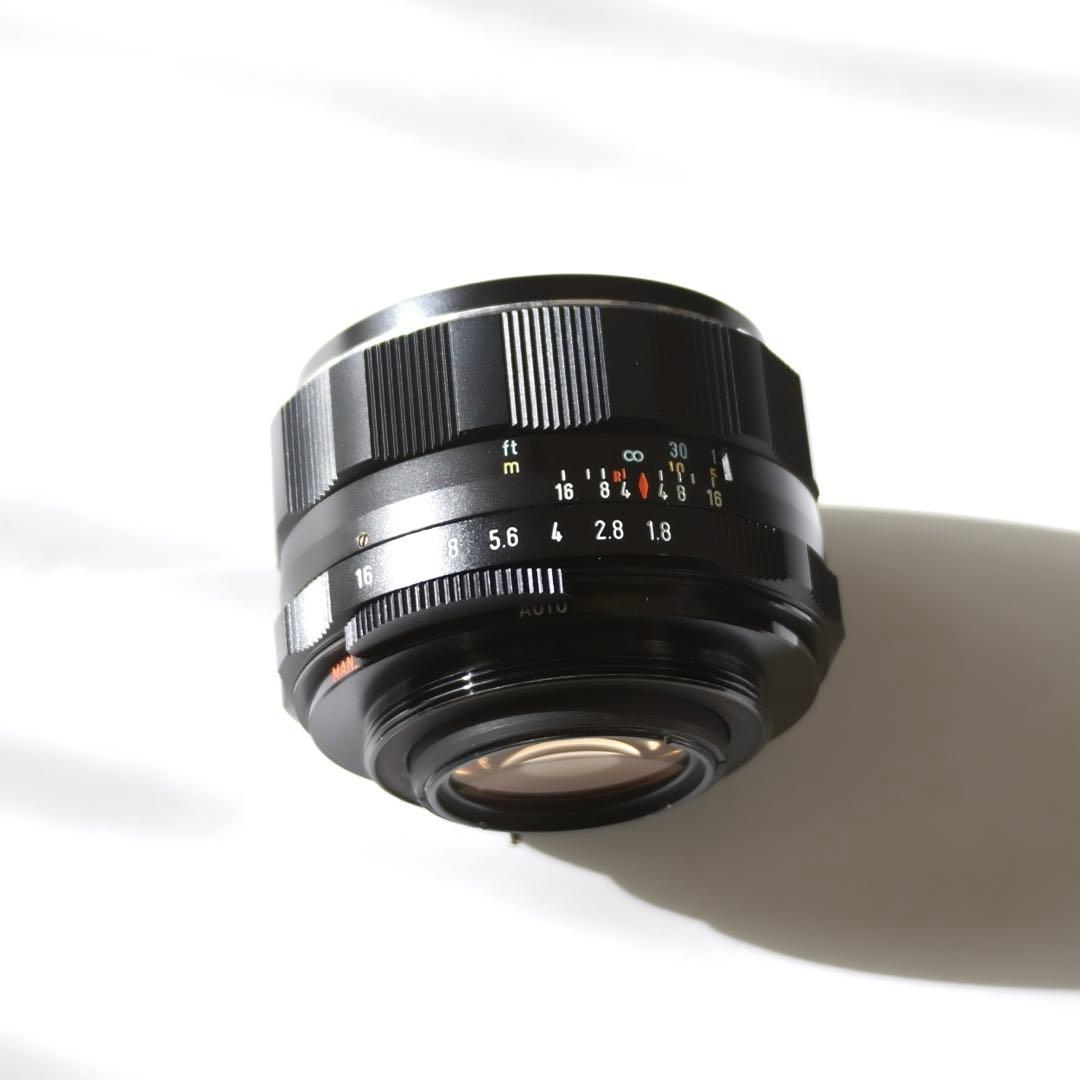 Super Takumar 55mm f1.8【M42】【最上級虹色フレア】希少