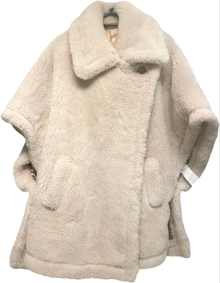 【お正月セール!】テディ ポンチョ　MaxMaraお好きな方