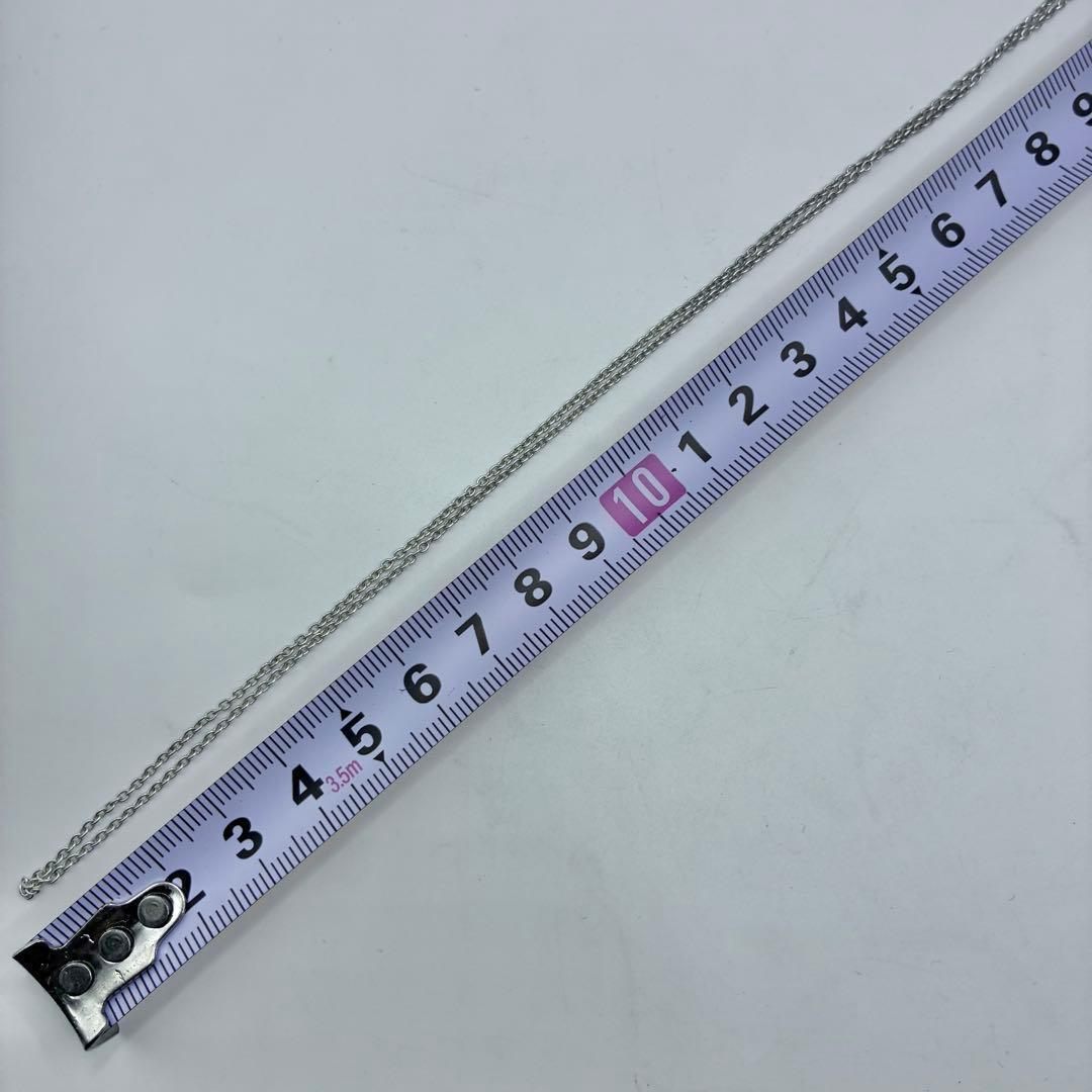 【美品】ティファニー ネックレス チェーンのみ 44cm 少し長め　シルバー