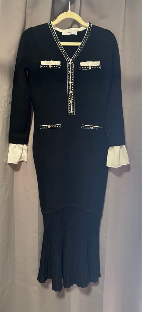 Herlipto Isaline Long Knit Dress Sサイズ