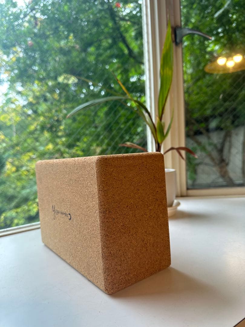 Yogaworksコルクヨガブロック5個セット　ローズマリー