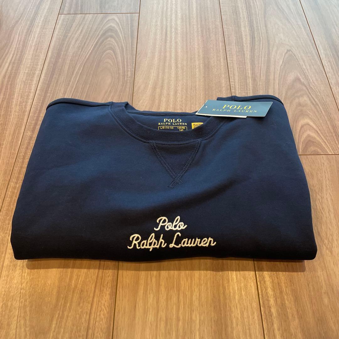 ポロラルフローレン　トレーナー　160 ネイビー　新品未使用☆°