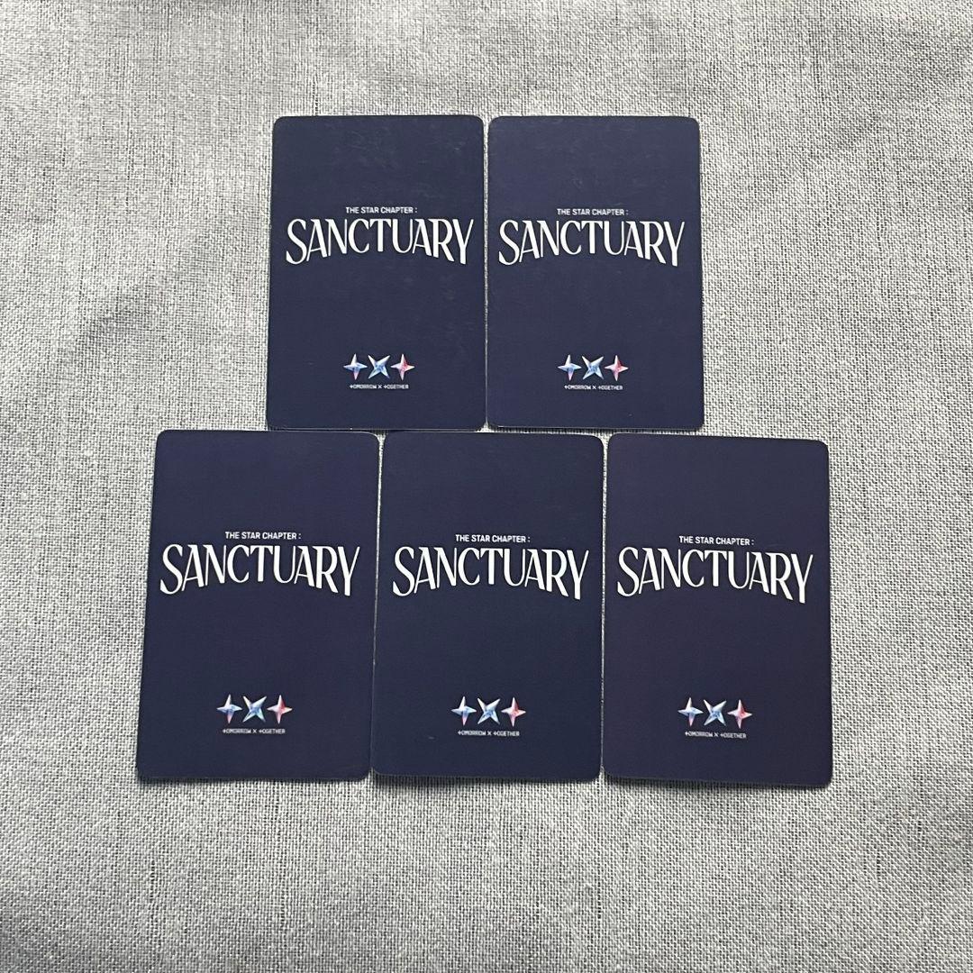 TXT アメリカ KPOP nara SANCTUARY トレカ 5枚