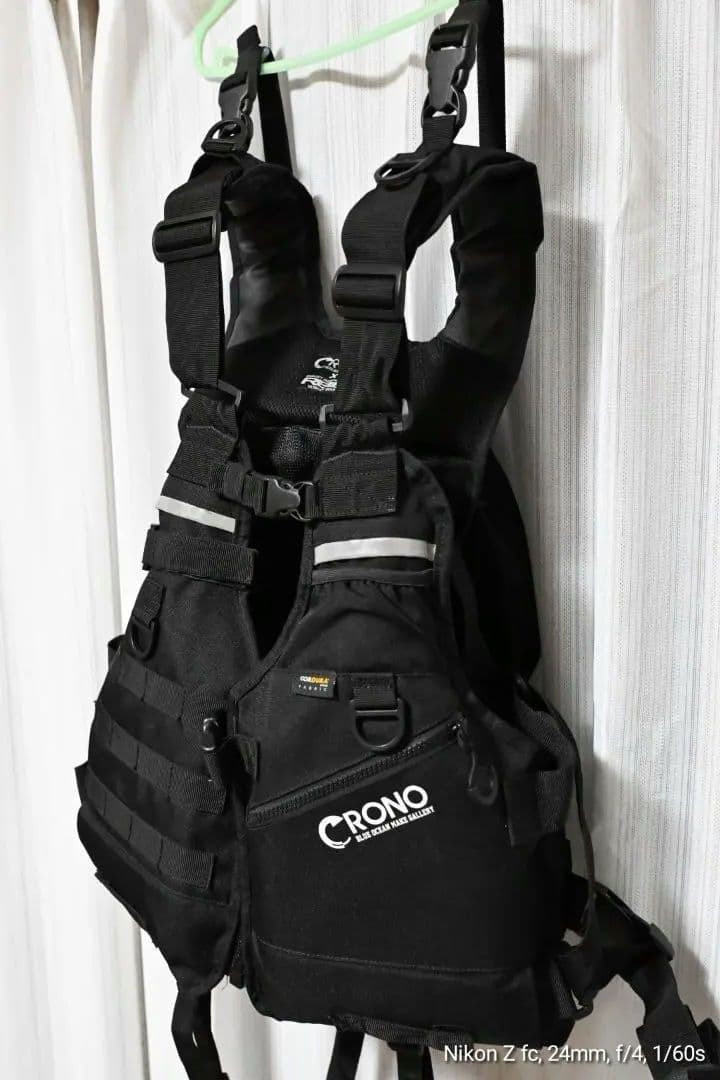 CRONO エギングベスト　CEV01 実釣未使用品