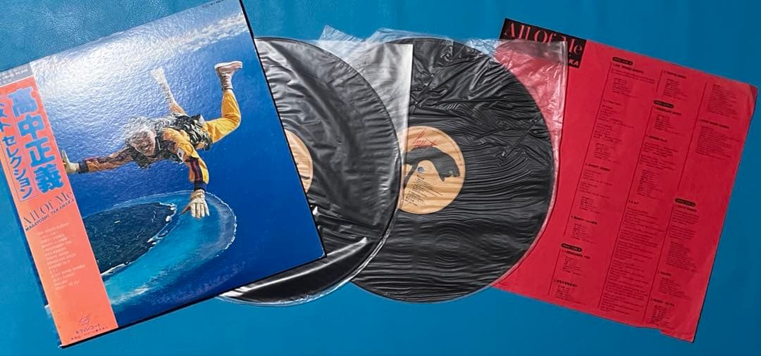 【美盤LP】【帯付き】高中正義/「All Of Me」