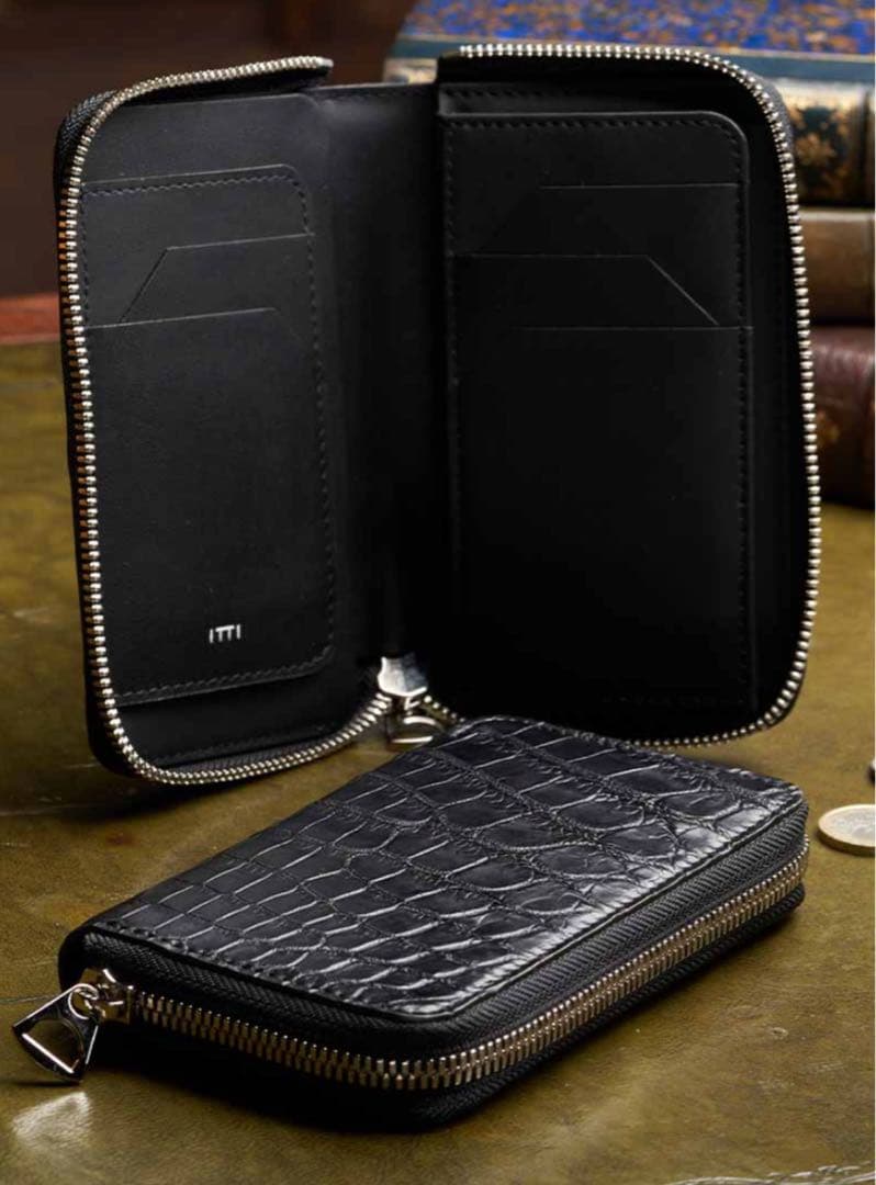 ITTI CRISTY SMART MID WLT .5 / CROCO 財布