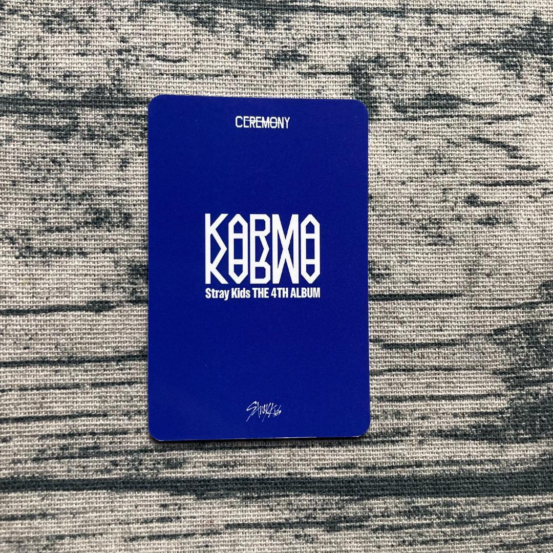 Straykids KARMA ヒョンジン サノク事前収録 公開放送 韓国トレカ