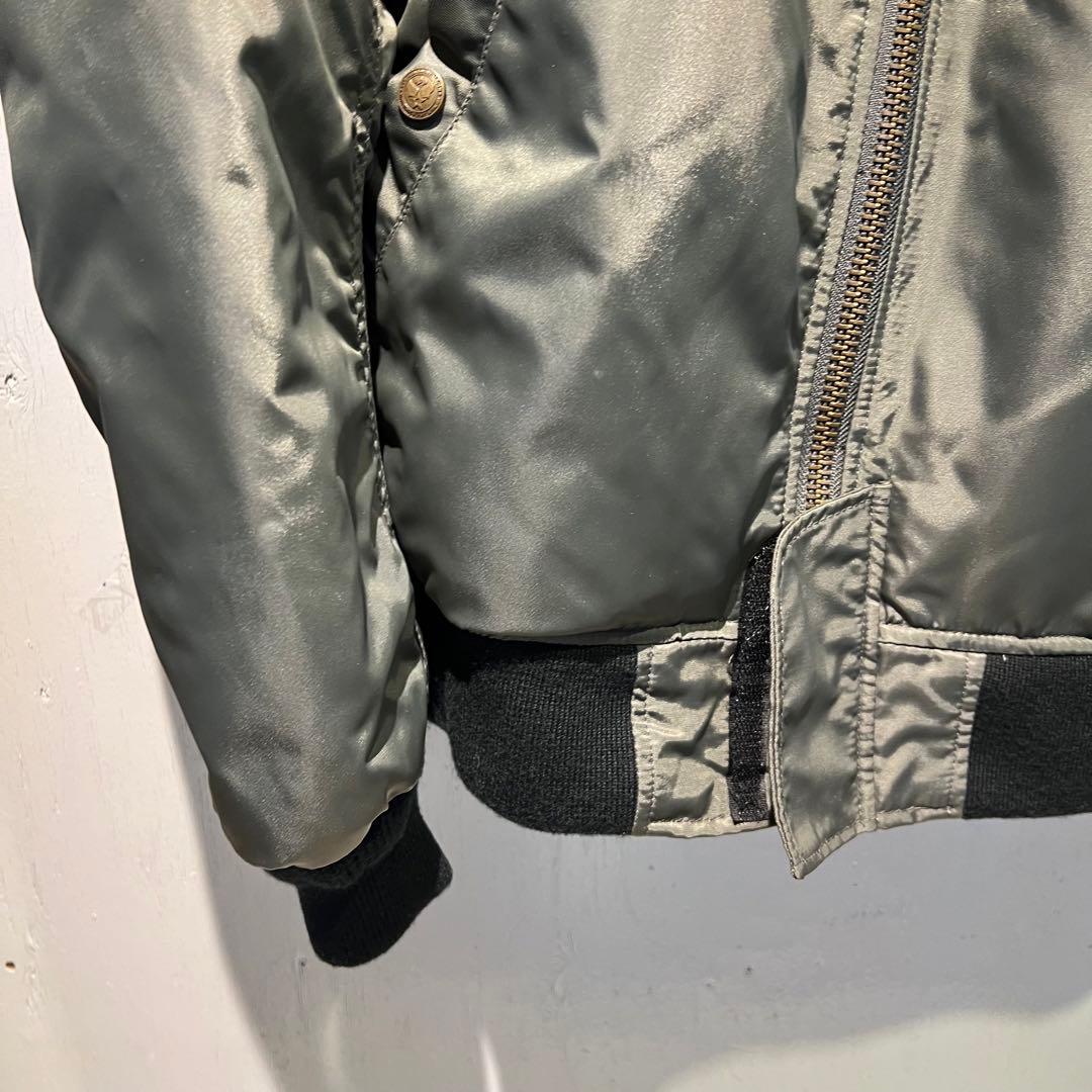 アルファ　 ALPHA ライディングジャケット MA-1 防寒 防風　M 男女