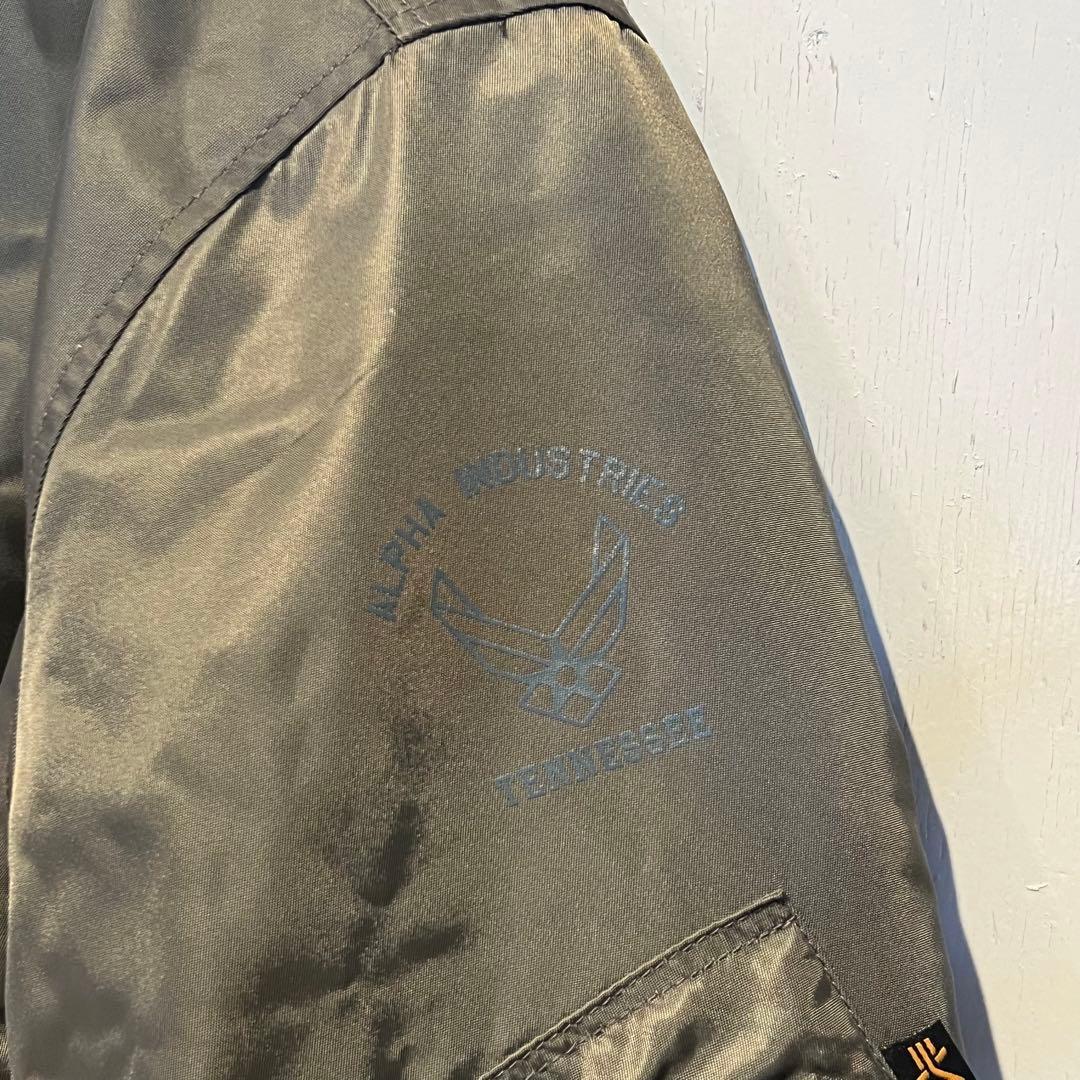 アルファ　 ALPHA ライディングジャケット MA-1 防寒 防風　M 男女