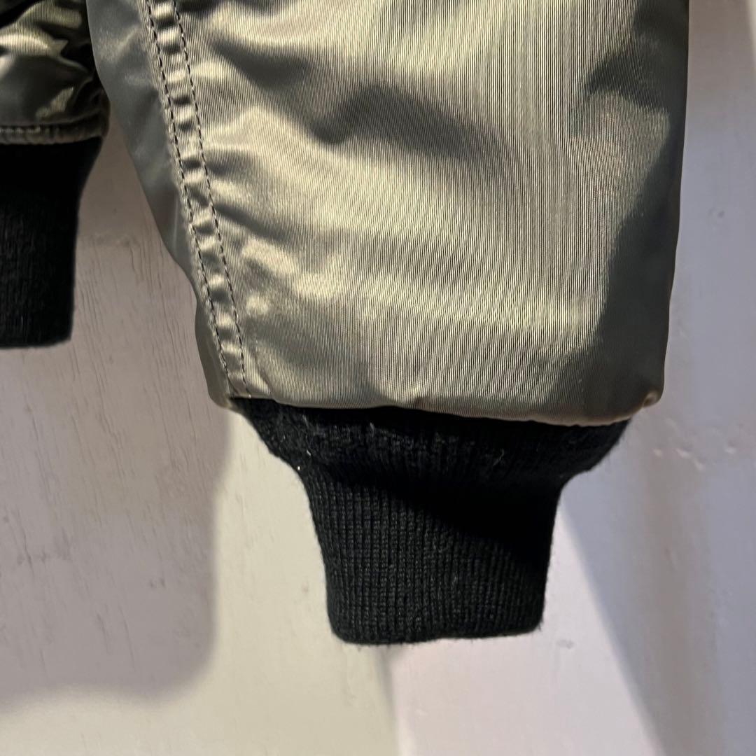 アルファ　 ALPHA ライディングジャケット MA-1 防寒 防風　M 男女