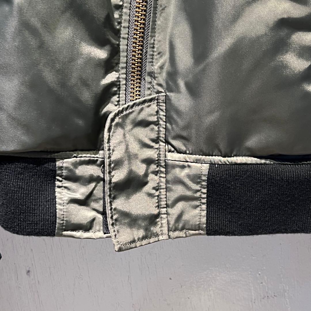 アルファ　 ALPHA ライディングジャケット MA-1 防寒 防風　M 男女