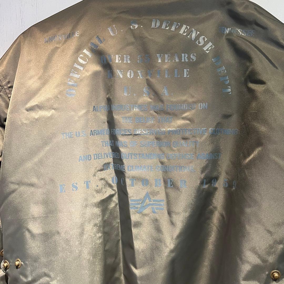 アルファ　 ALPHA ライディングジャケット MA-1 防寒 防風　M 男女