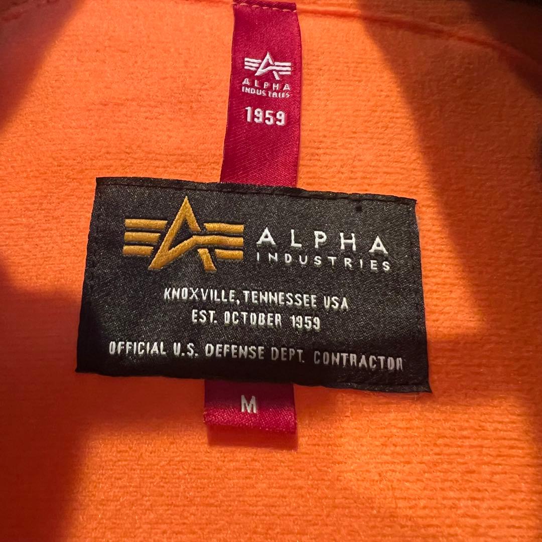 アルファ　 ALPHA ライディングジャケット MA-1 防寒 防風　M 男女