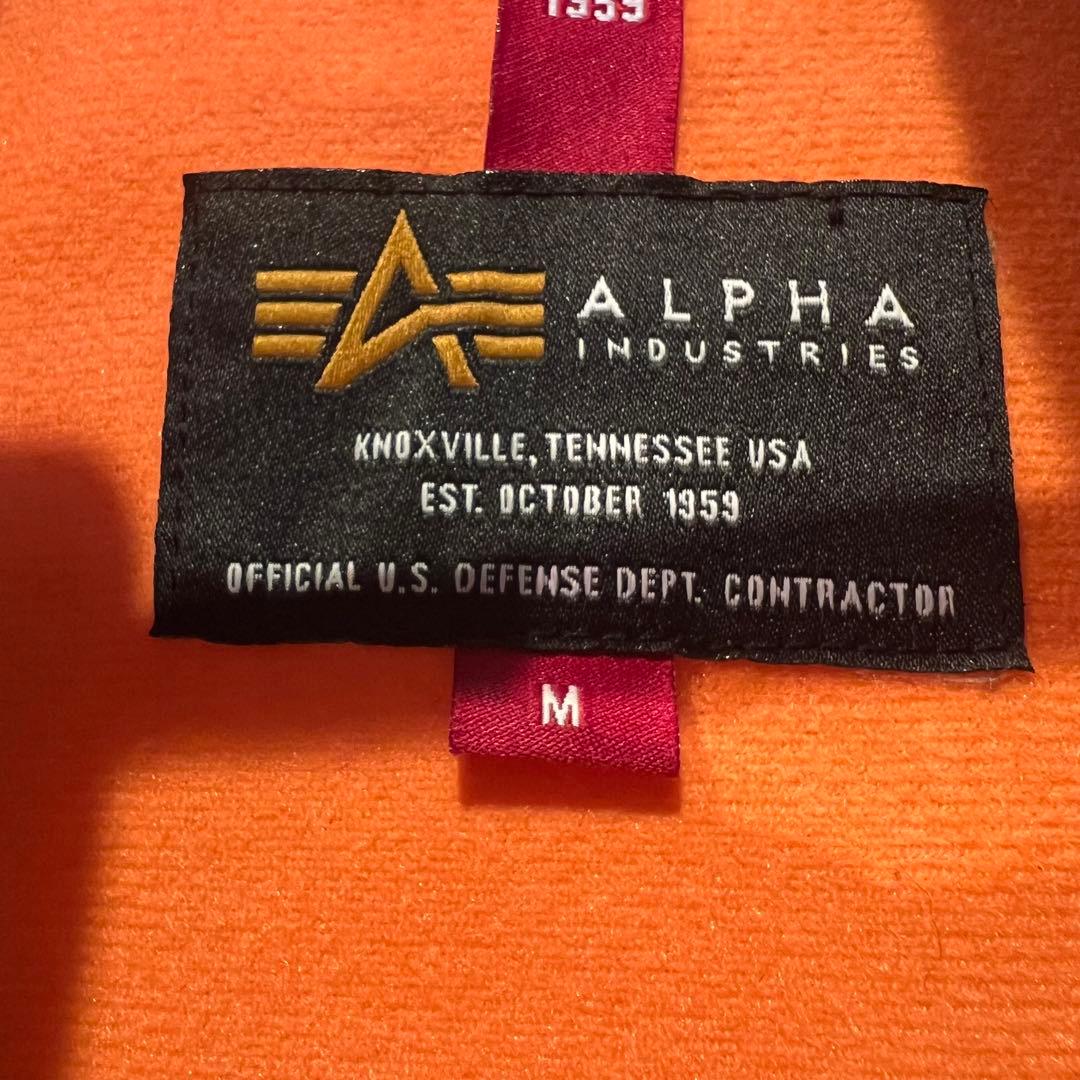 アルファ　 ALPHA ライディングジャケット MA-1 防寒 防風　M 男女