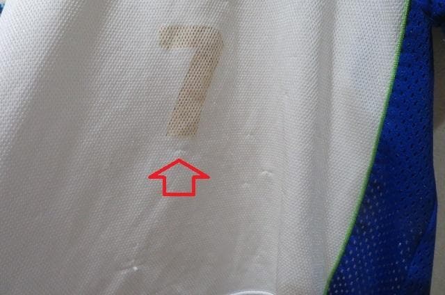 湘南ベルマーレ7番カッパkappa半袖ユニフォーム訳あり状態実使用品