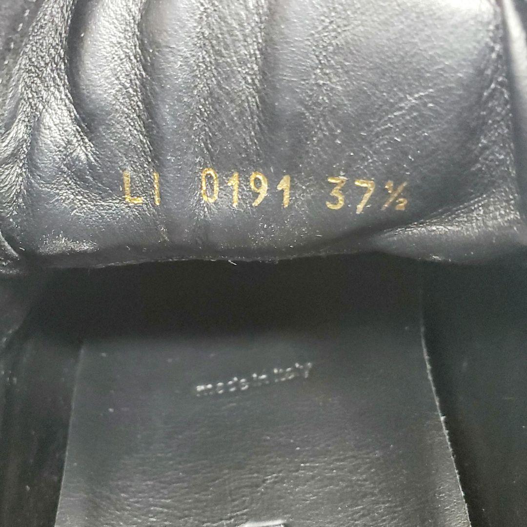 ルイヴィトン✨フリンジ モカシン スニーカー 37.5 黒 スエード イタリア製