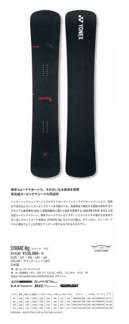 YONEX SYMARC Mg 当時新サイズ164