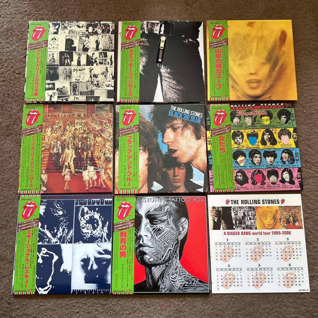 Rolling Stones 日本盤紙ジャケット8枚組限定ボックス