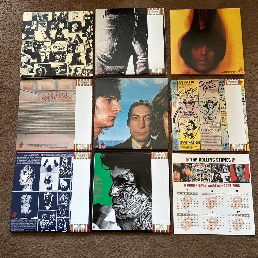 Rolling Stones 日本盤紙ジャケット8枚組限定ボックス