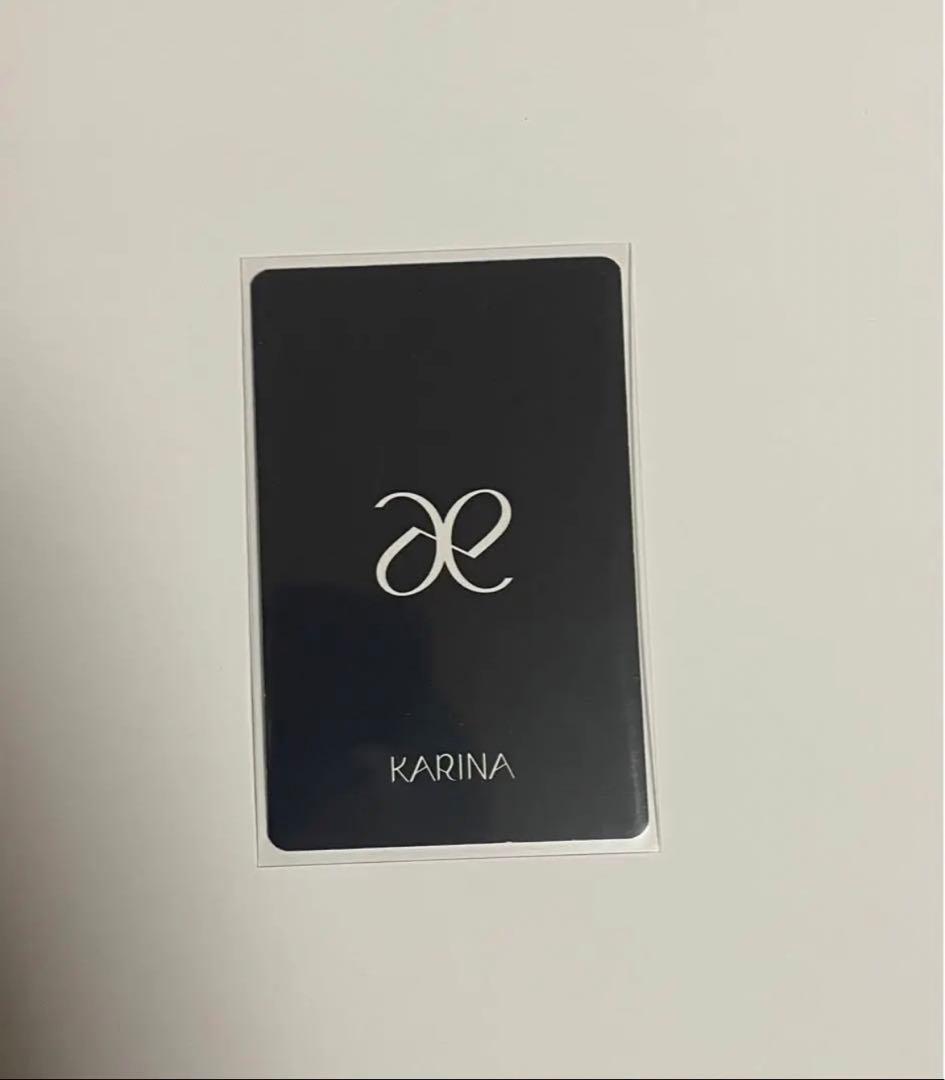 aespa カリナ sgs トレカ キーリング black mamba US限定