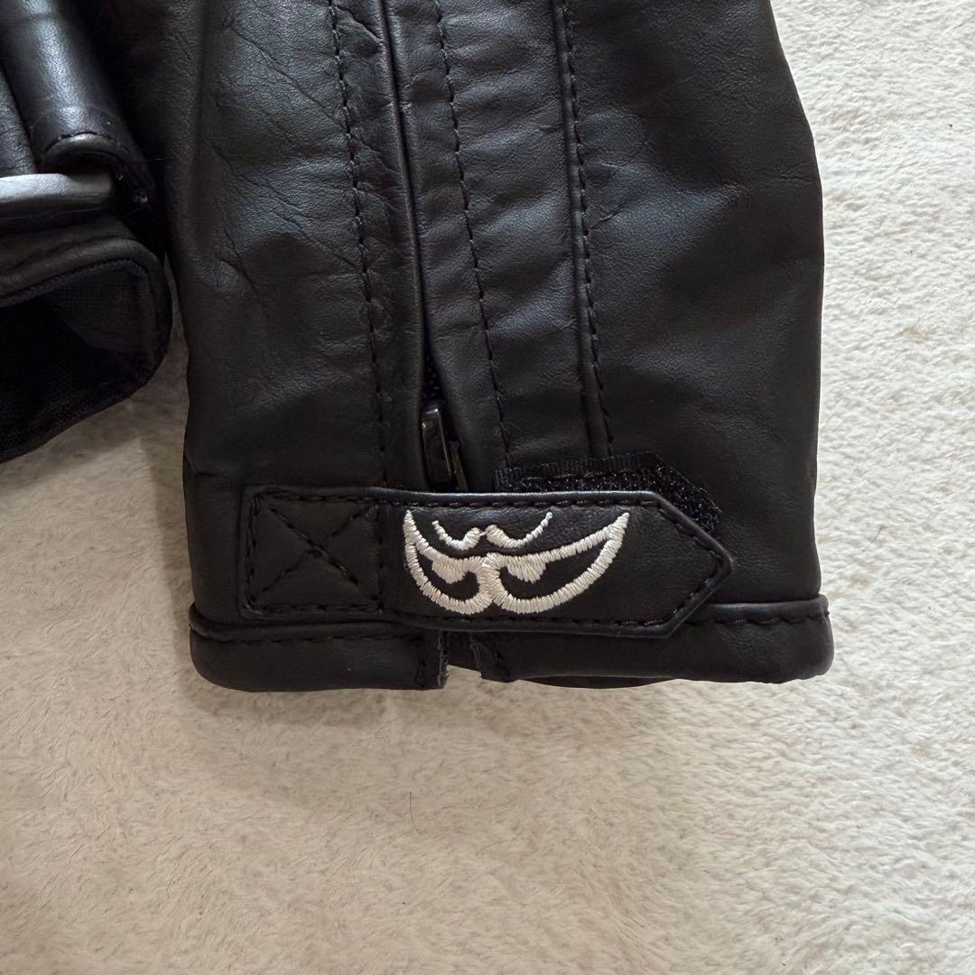 BERIK バイクジャケット　ライナー　プロテクター　　本革　ブラック　L相当